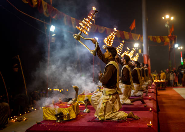Ganga Arti at Dashaswamedh Ghat